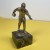 Rzeźba figurka sportowca kręgle metal marmur art déco lata 20/30-te