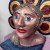 Ekspresyjna rzeźba współczesna papier mâché unikat