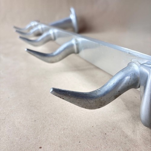 Wieszak Jatki loft brutalizm rzeźnicki aluminium
