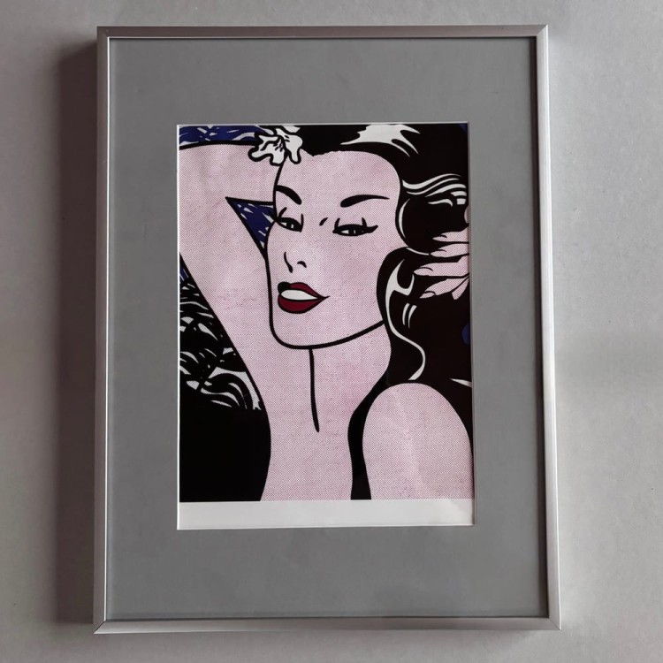 Roy Lichtenstein Little Aloha plakat 1993 Pop Art