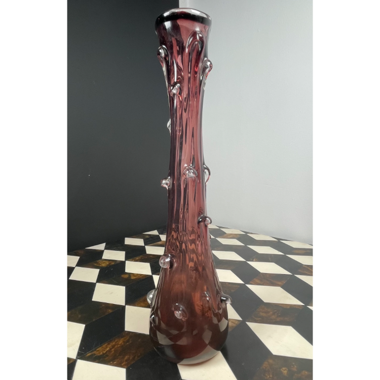 Wazon Sękacz HSG Ząbkowice Śliwkowy duży 40 cm