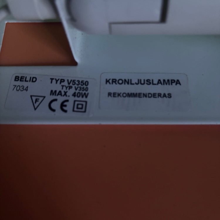 Belid V5350 kinkiet lampa ścienna Szwecja
