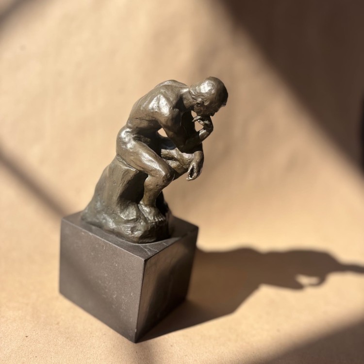 Rodina Myśliciel Bronze Garanti Paris J.B. DEPOSÉE