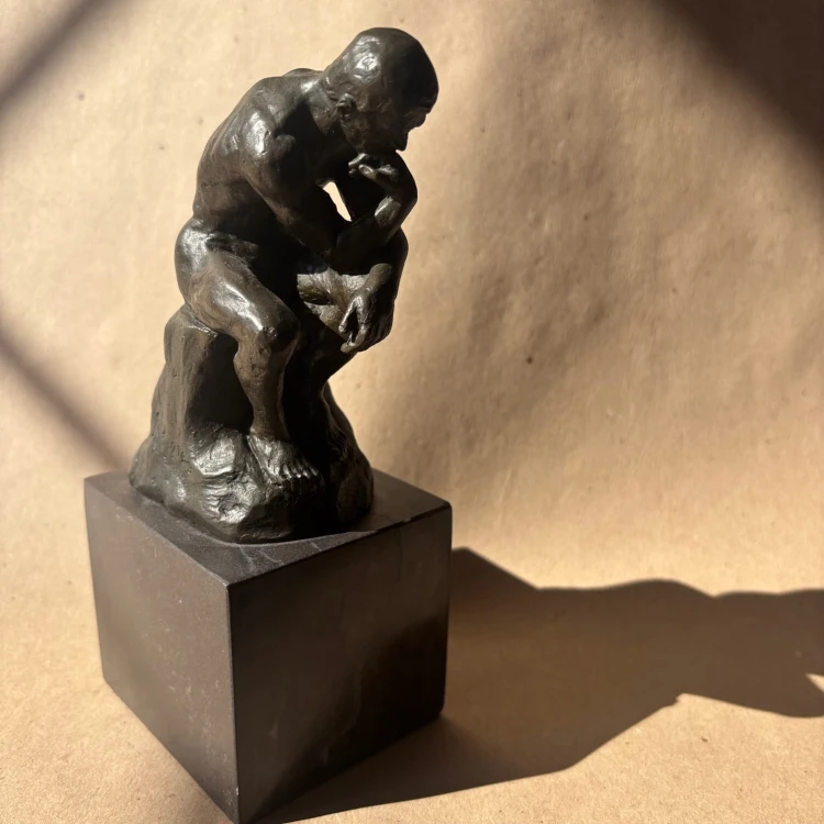 Rodina Myśliciel Bronze Garanti Paris J.B. DEPOSÉE