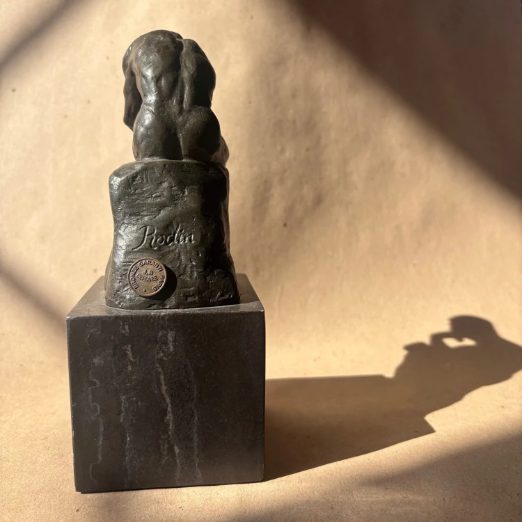 Rodina Myśliciel Bronze Garanti Paris J.B. DEPOSÉE