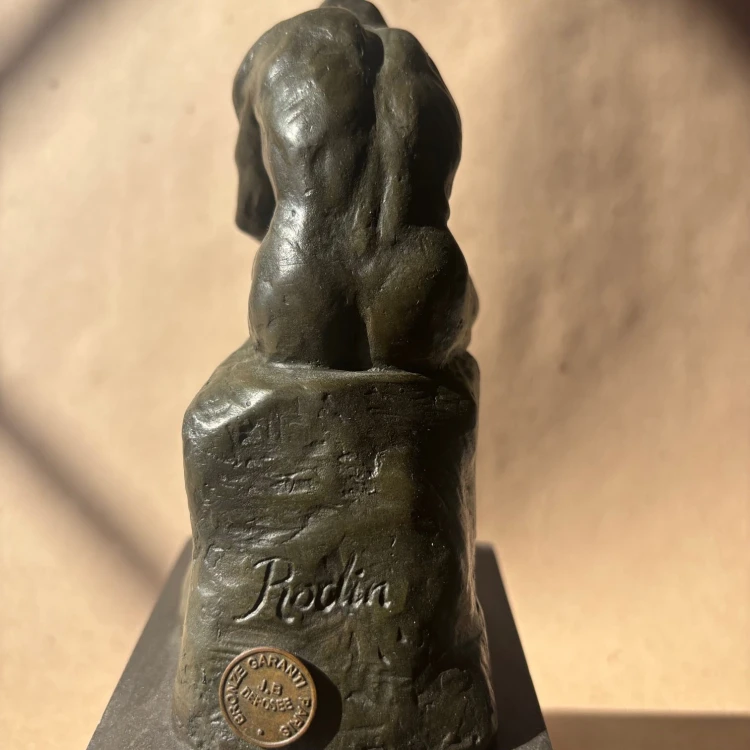 Rodina Myśliciel Bronze Garanti Paris J.B. DEPOSÉE