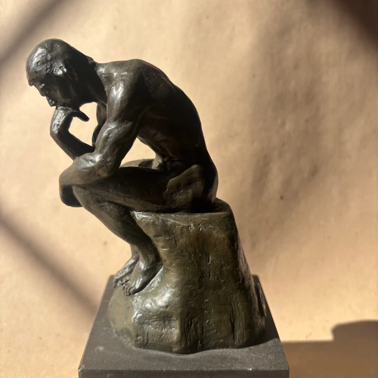 Rodina Myśliciel Bronze Garanti Paris J.B. DEPOSÉE