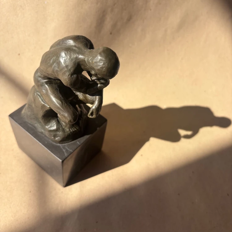 Rodina Myśliciel Bronze Garanti Paris J.B. DEPOSÉE