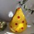 Kurka z paper mache Chickaletta tak tak żółta i w kropki