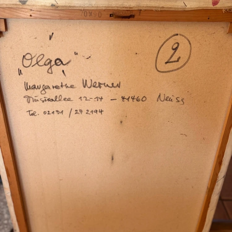 Olga obraz prawdziwa jedyna dziwna sztuka