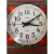 Zegar ceramiczny z lat 70-tych Europa