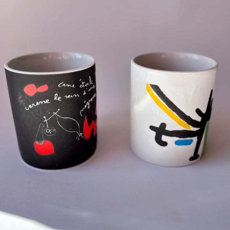 Joan Miró zestaw 2 kubków