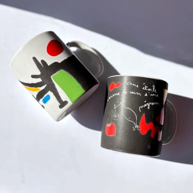 Joan Miró zestaw 2 kubków
