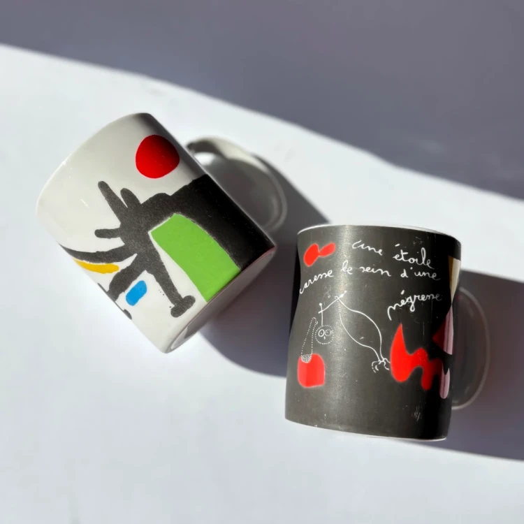 Joan Miró zestaw 2 kubków