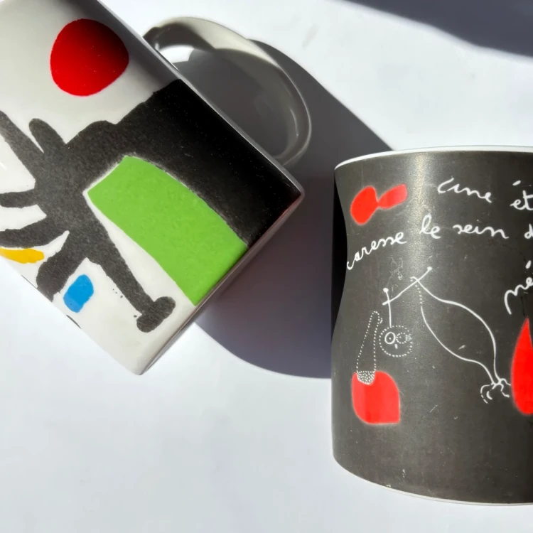 Joan Miró zestaw 2 kubków