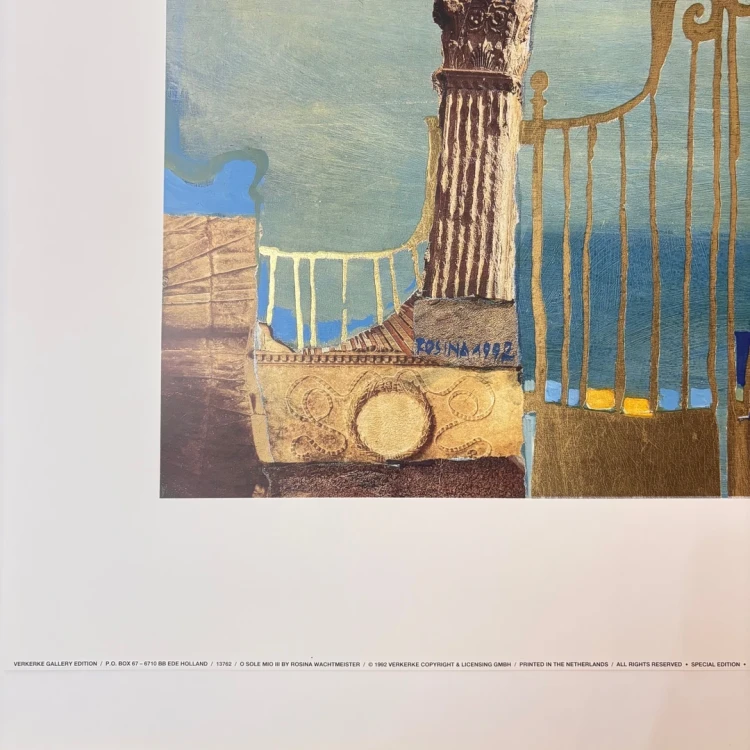 O Sole Mio III reprodukcja z lat 90-tych autorstwa Rosiny Wachtmeister
