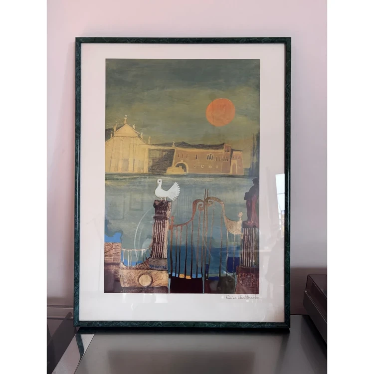 O Sole Mio III reprodukcja z lat 90-tych autorstwa Rosiny Wachtmeister