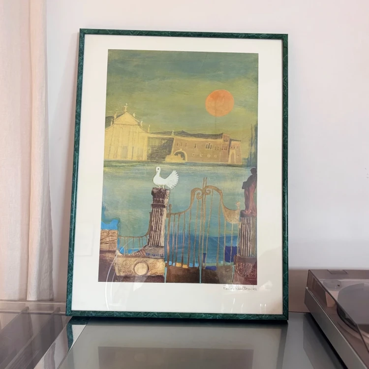 O Sole Mio III reprodukcja z lat 90-tych autorstwa Rosiny Wachtmeister