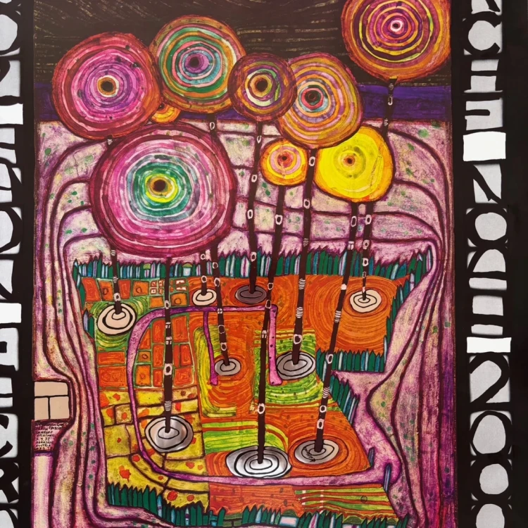 Hundertwasser You Are A Guest of Nature Bahave