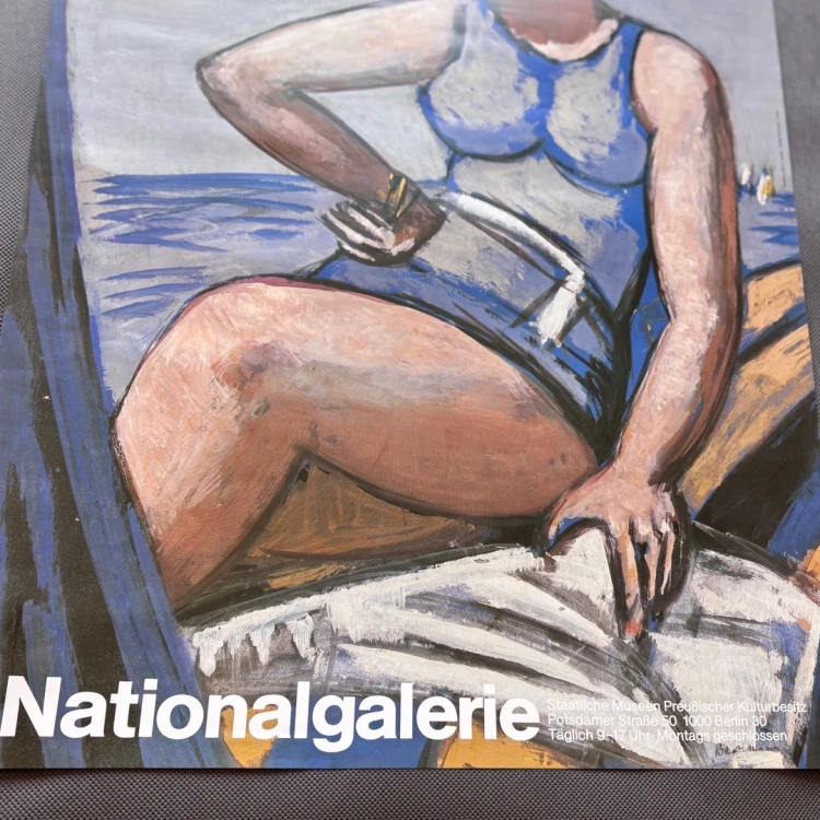 Max Beckmann 1984 druk Brüder Hartmann