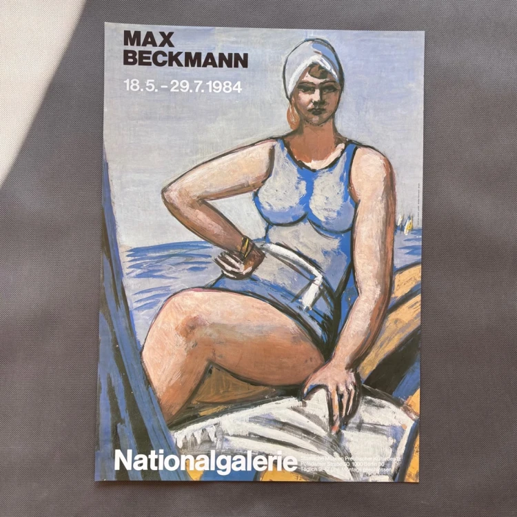 Max Beckmann 1984 druk Brüder Hartmann