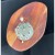 Sputnik pojemnik vintage na papierosy ostatecznie długopisy Space Age