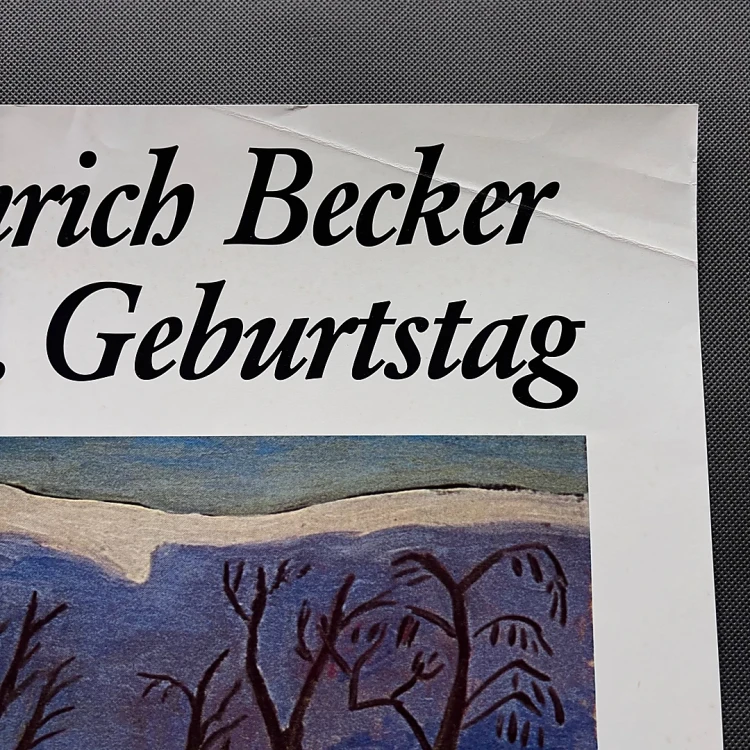 Dr. Heinrich Becker 1981 Gabriele Münter Vintage