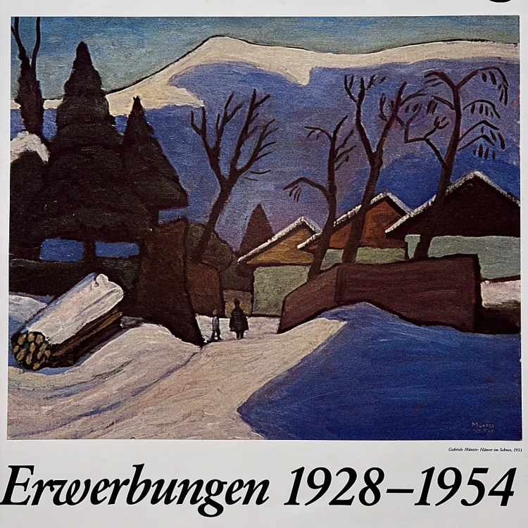 Dr. Heinrich Becker 1981 Gabriele Münter Vintage