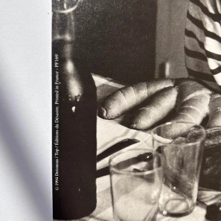 Reprodukcja fotografii „Les pains de Picasso” autorstwa Roberta Doisneau 1994 r.
