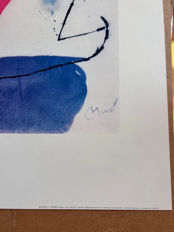Joana Miró, wydanie z 1993 roku seria „Maestri della Pittura”