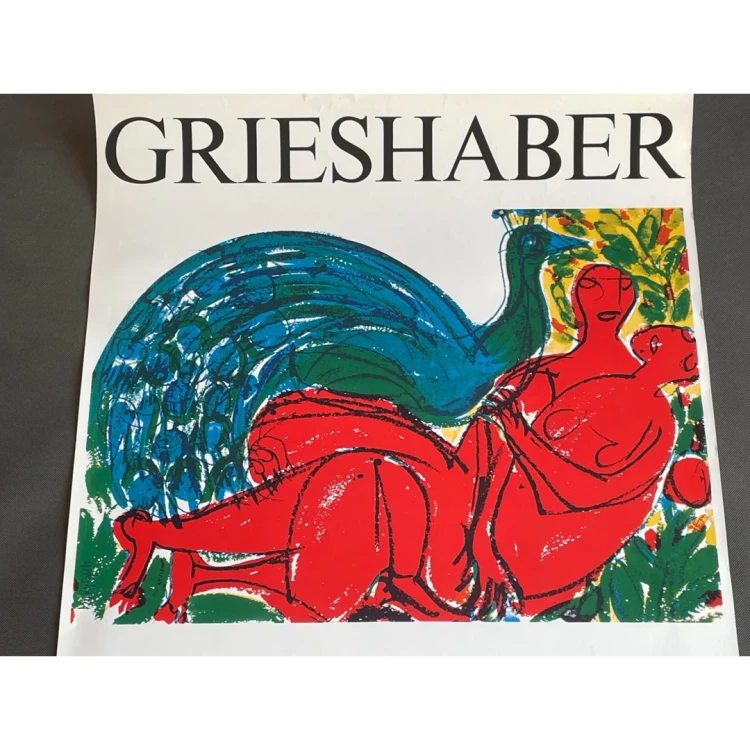 HAP Grieshaber, Galerie Schmücking, Brunszwik, 1980