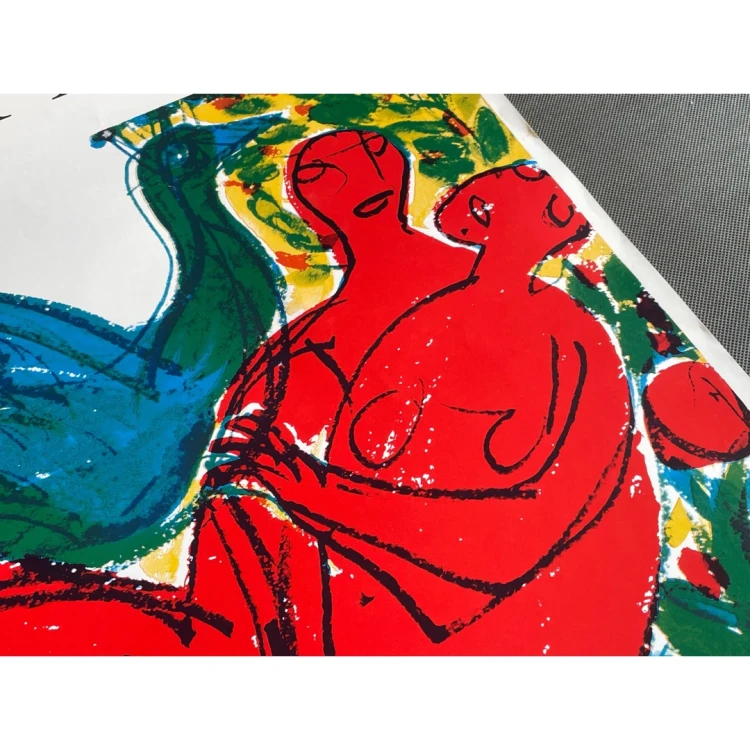HAP Grieshaber, Galerie Schmücking, Brunszwik, 1980