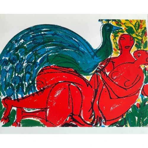 HAP Grieshaber, Galerie Schmücking, Brunszwik, 1980