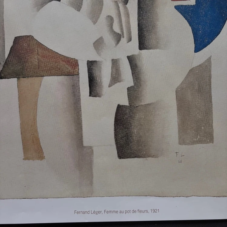 Fernand Léger, wystawa muzealna, Münster 1984