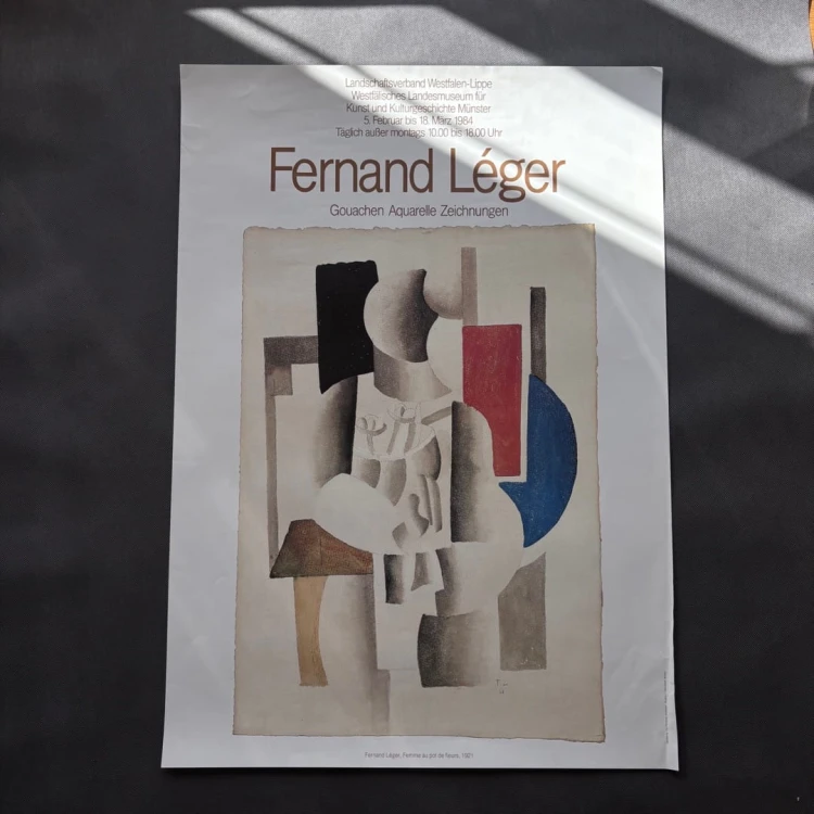 Fernand Léger, wystawa muzealna, Münster 1984