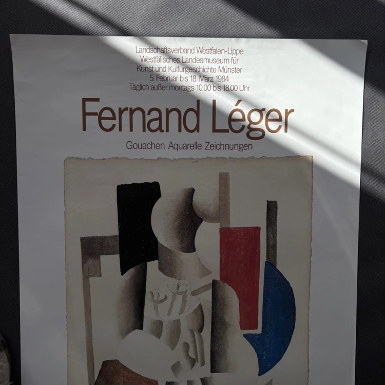 Fernand Léger, wystawa muzealna, Münster 1984