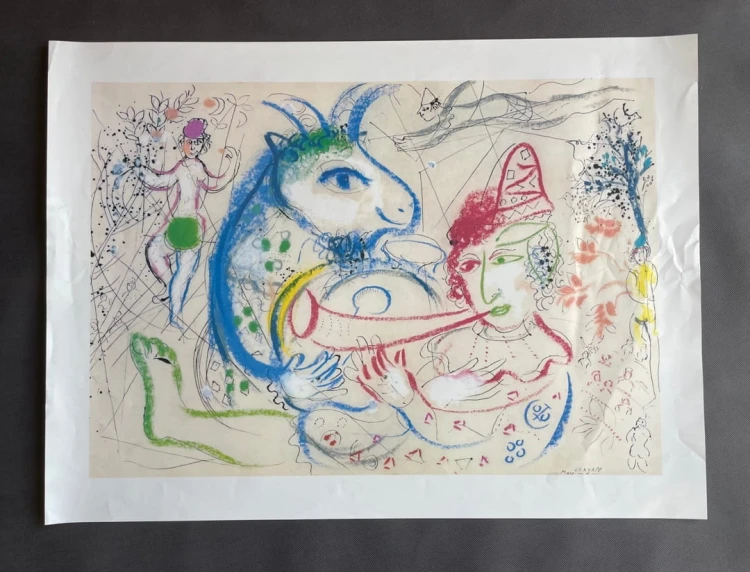 Marc Chagall „ Le Bouc ”