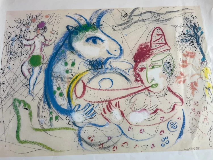 Marc Chagall „ Le Bouc ”