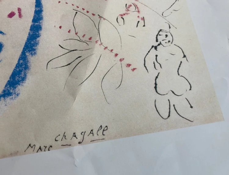 Marc Chagall „ Le Bouc ”