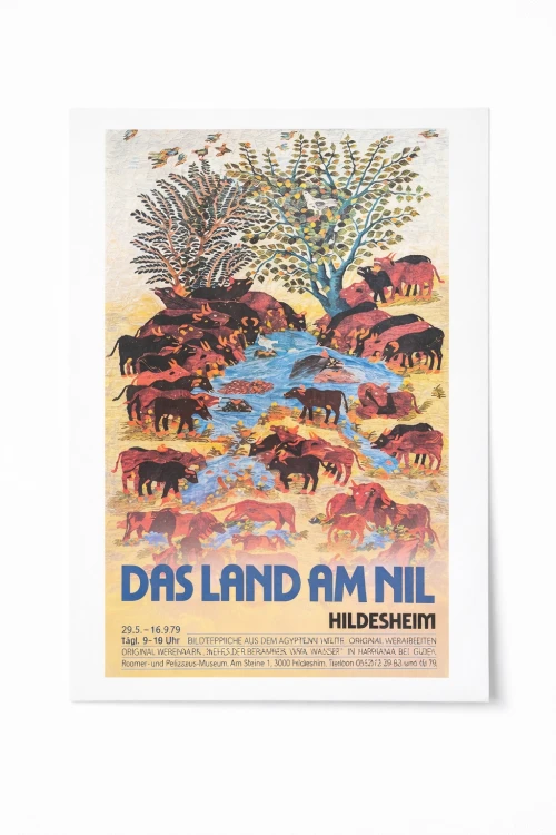 „Das Land am Nil”, Hildesheim 1979, sztuka egipska