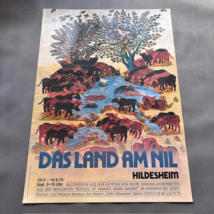 „Das Land am Nil”, Hildesheim 1979, sztuka egipska