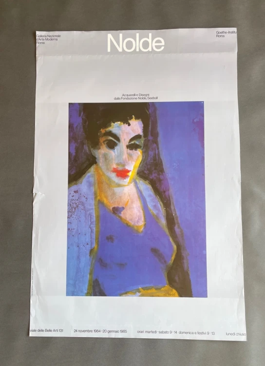 Emil Nolde 1984 Rzym , Goethe-Institut
