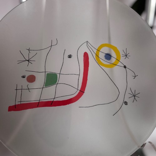 Piękny talerz dekoracyjny Joan Miró