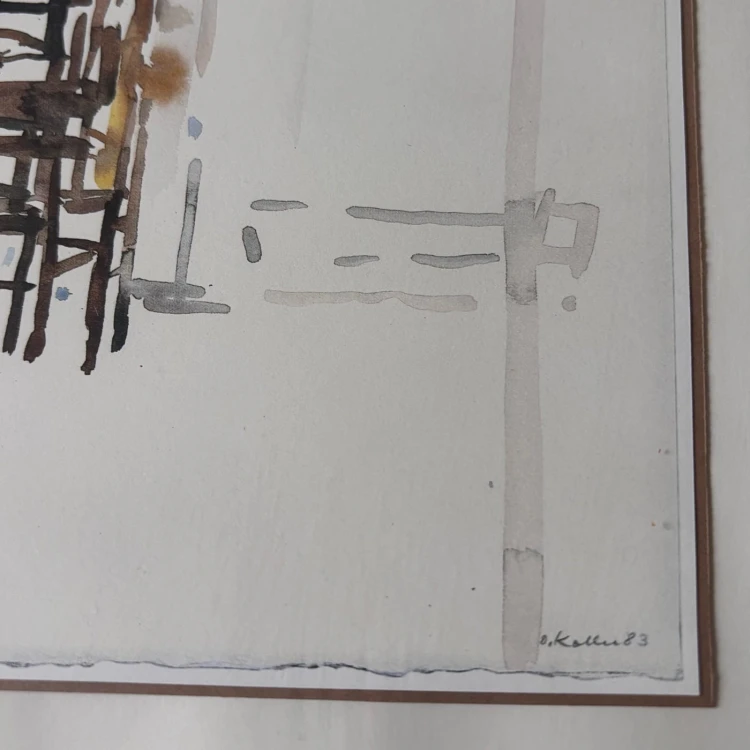 Grafika artystyczna Oskar Koller z Hohmann Art + Reprogalerie Köln