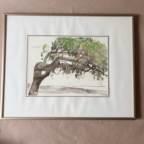 Grafika artystyczna Oskar Koller z Hohmann Art + Reprogalerie Köln Tree