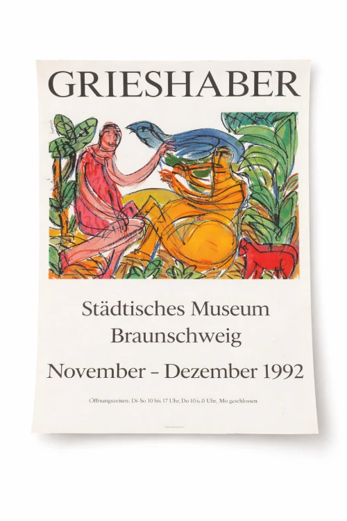 Grieshaber, Stadtisches Museum, Brunszwik, 1992