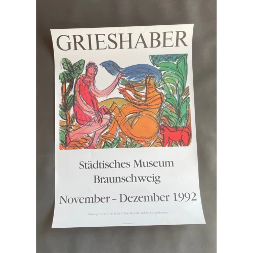 Grieshaber, Stadtisches Museum, Brunszwik, 1992