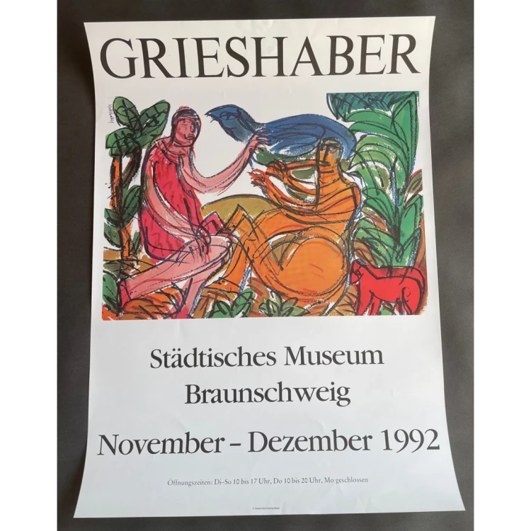Grieshaber, Stadtisches Museum, Brunszwik, 1992