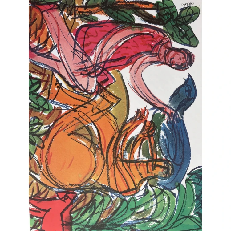 Grieshaber, Stadtisches Museum, Brunszwik, 1992
