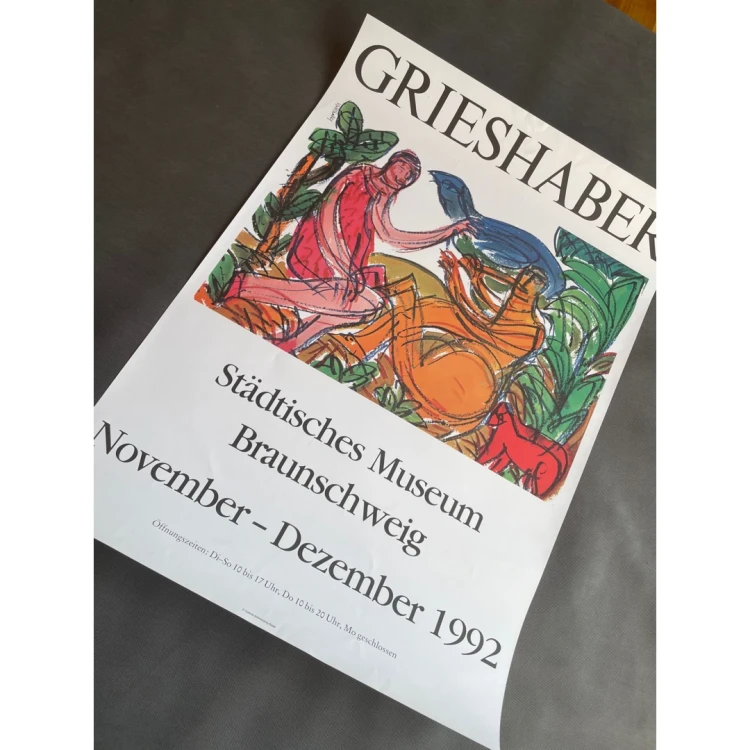 Grieshaber, Stadtisches Museum, Brunszwik, 1992